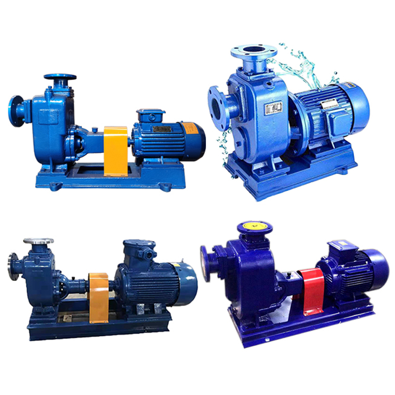 Self priming pump series